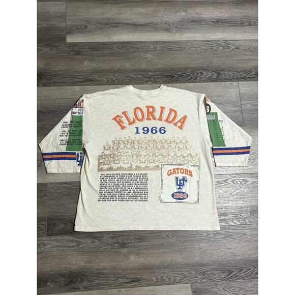 1977 Vintage Long Game University Of Florida Gators AOP 3/4 Sleeve - Men’s XL - Picture 10 of 14